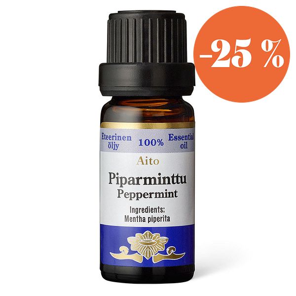 Piparminttu, eteerinen öljy, 10 ml