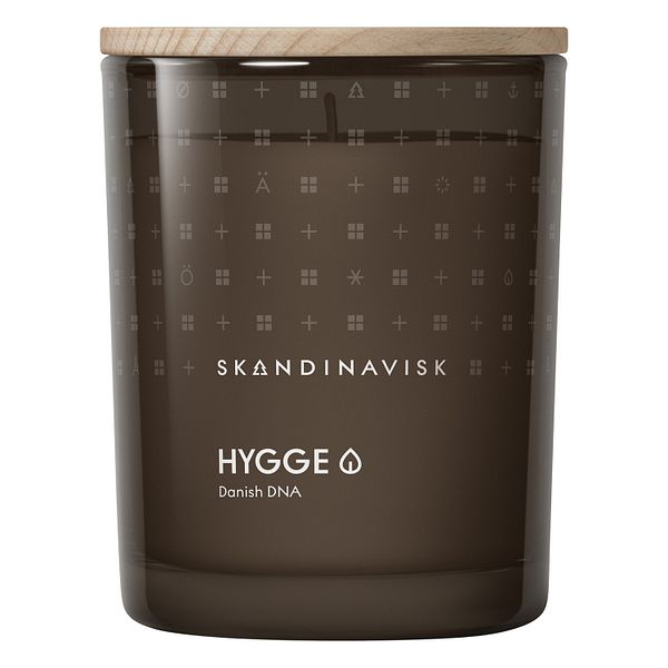 Scented candle with lid, HYGGE, large, special edition