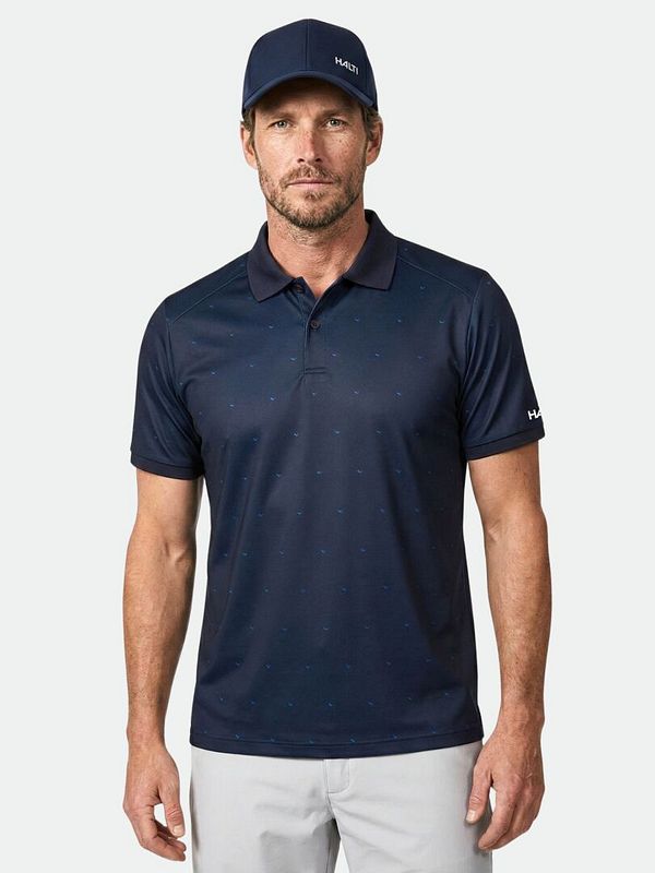Aridi Tekninen Pikeepaita Miesten / B39P Dark Sapphire Blue print / L