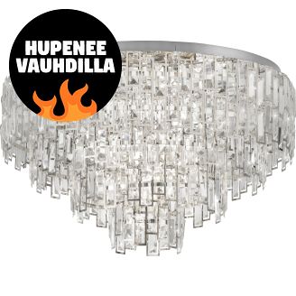 Kattovalaisin Eglo Calmeilles 1 10xE14 kromi/kristalli