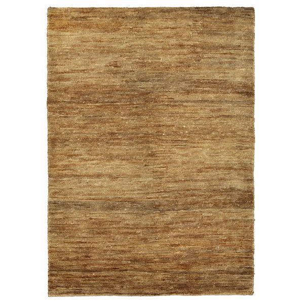 Pile hemp rug, natural