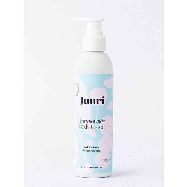 Juuri Vartalovoide, hajusteeton, 200 ml