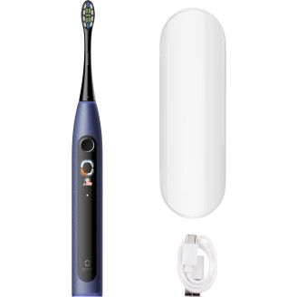 Sähköhammasharja Oclean X Lite Set, tummansininen