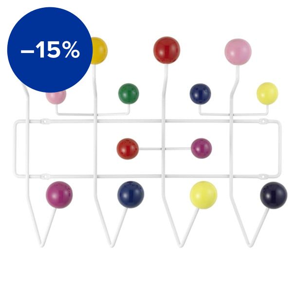 Hang it all coat rack, multicolor