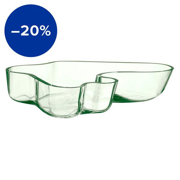 Aalto bowl, 262 x 50 mm, clear 1937