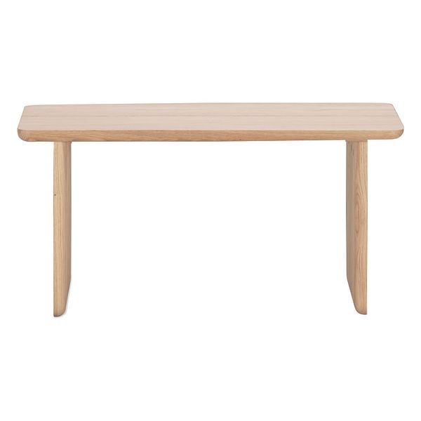 Renki L coffee table, lacquered oak