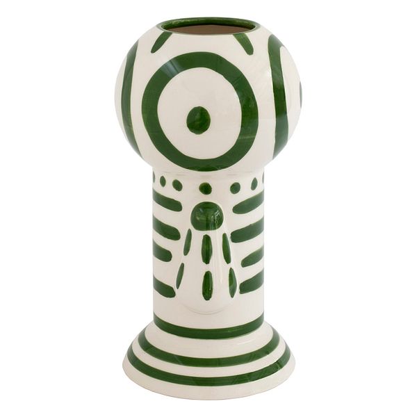 Dummy vase, dark green