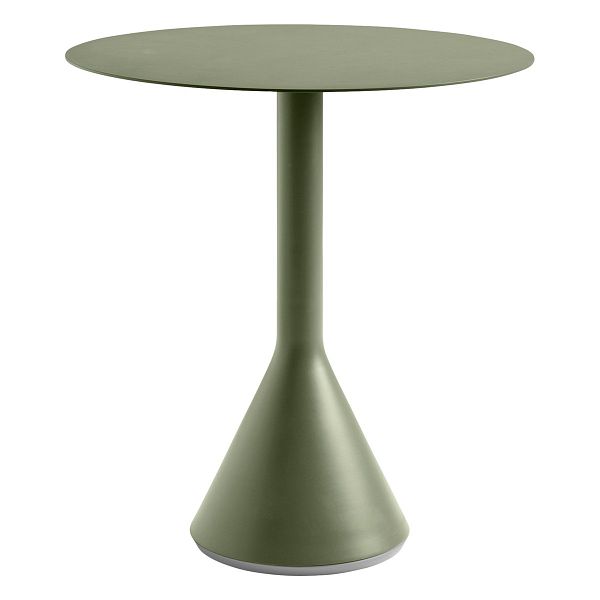 Palissade Cone table, 70 cm, olive