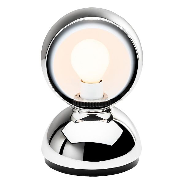 Eclisse table/wall lamp, mirror