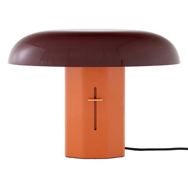 Montera JH42 table lamp, amber - ruby