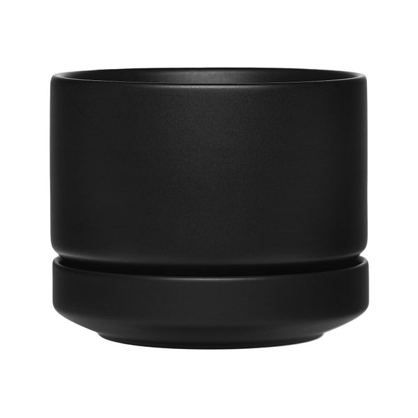 Arabia plant pot SN, 16 cm, matt black