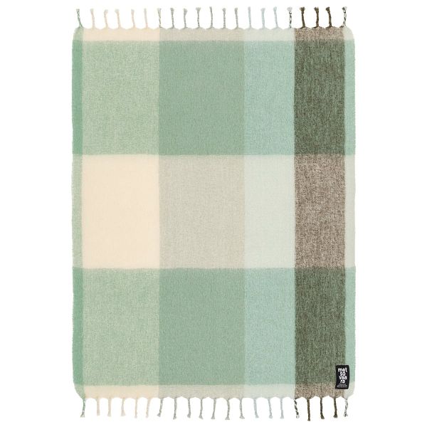 Helmiäinen mohair throw
