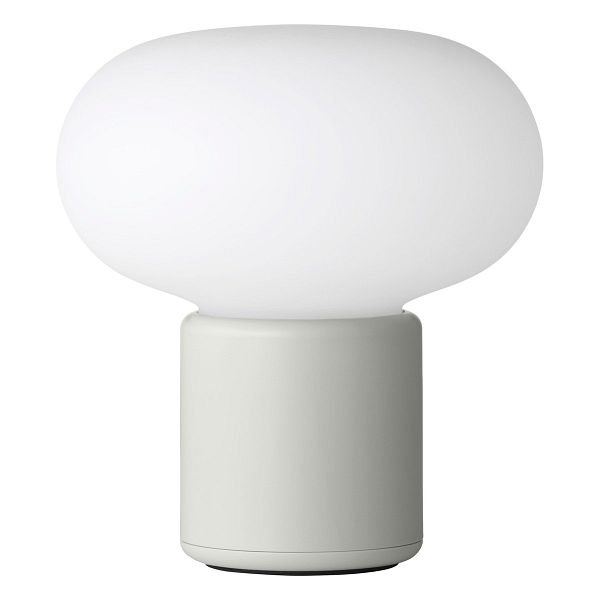 Karl-Johan portable table lamp, light grey