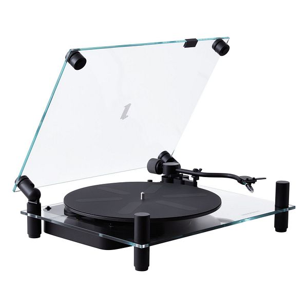 Transparent Turntable, black