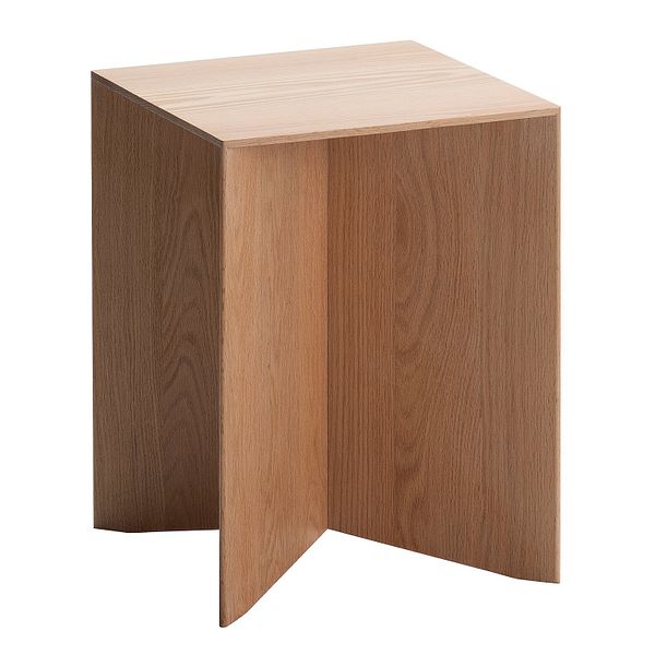 Paperwood side table, oak