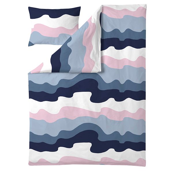 FINLAYSON PUSSILAKANASETIT AALTO 150X210+50X60CM SINI-VAALEANPU