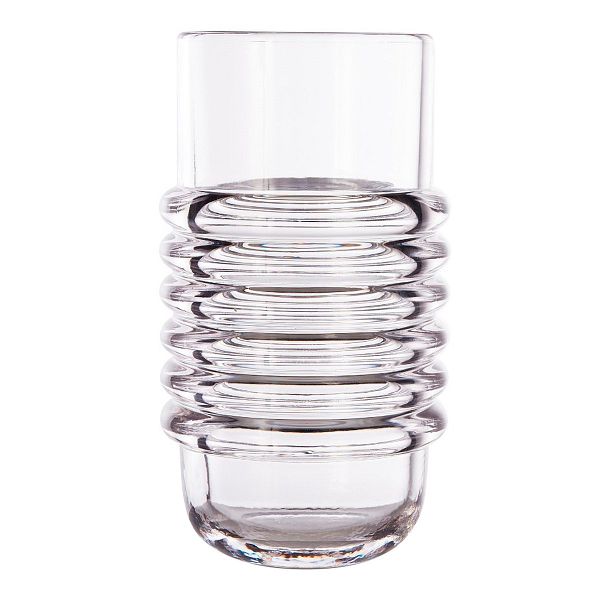 Press vase, large, clear