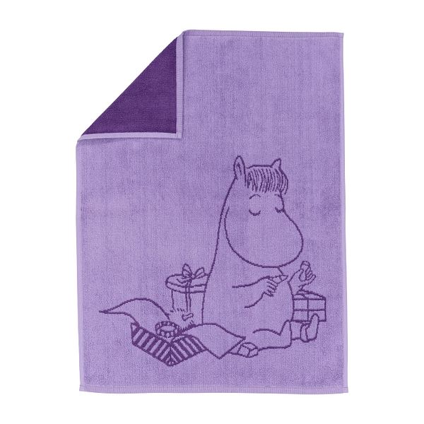 Moomin hand towel, 50 x 70 cm, Snorkmaiden, purple