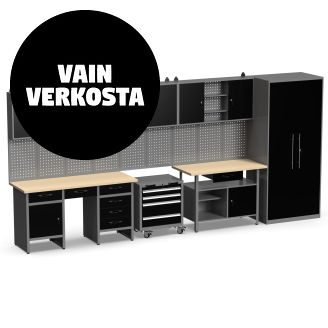 Työkalukaapisto Elite+ 450x60x205cm