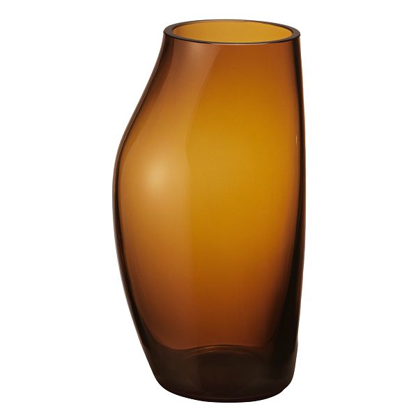 Sky vase, 21,5 cm, amber