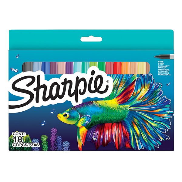 Huopakynä Sharpie 18 kpl