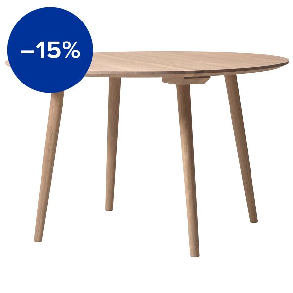 In Between SK4 table 120 cm, oiled oak