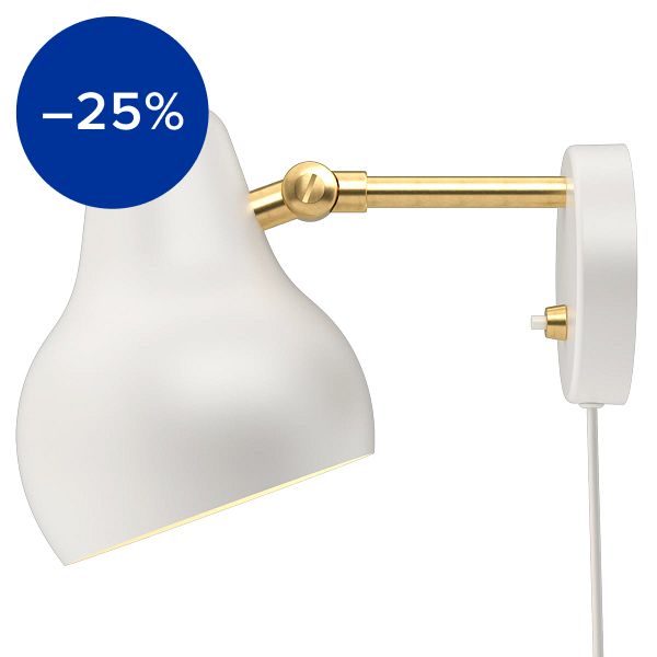VL38 wall lamp V2 LED, white