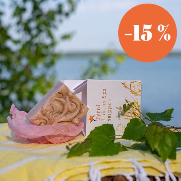 Tyrni Luksus Spa saippua, 90 g