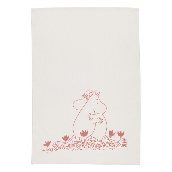 Moomin tea towel, Love, 50 x 70 cm