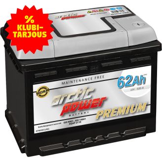 Akku Arctic Power SMF 62AH 242x175x175 520A -/+