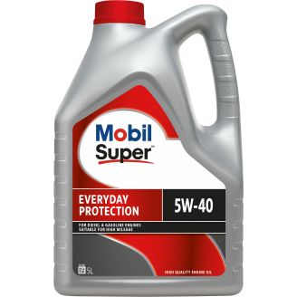 Moottoriöljy Mobil Super Everyday Protection 5W-40 5 l