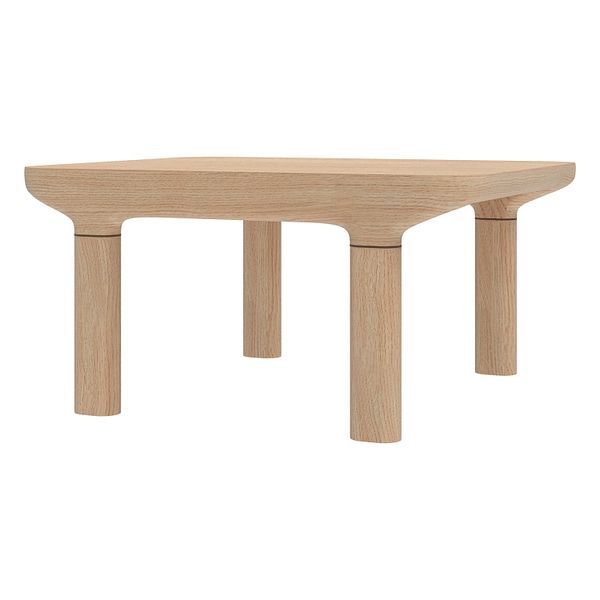 Camille S29 coffee table, natural oak