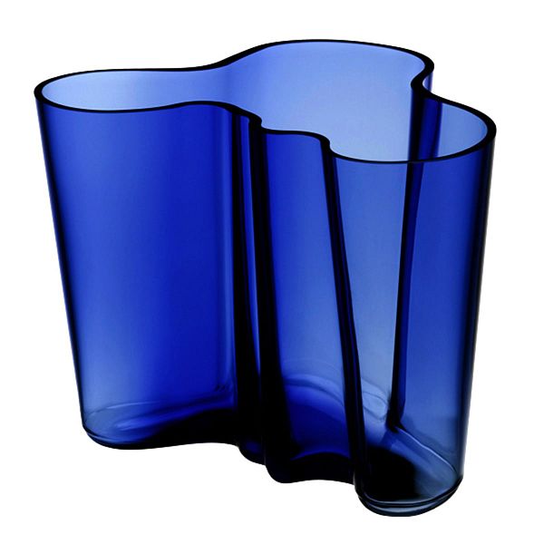 Aalto vase 160 mm, cobalt blue