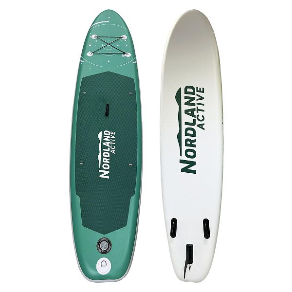 NORDLAND ACTIVE SUP-LAUTA 320X76X15CM VIHREÄ-VALKOINEN