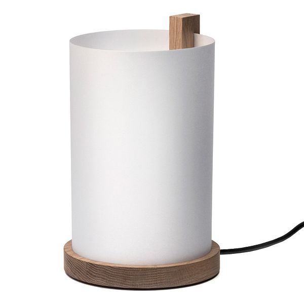 Enso table lamp, white - oak