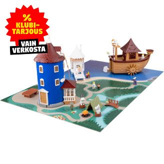 Palapelileikkialusta Muumi Muumilaakso