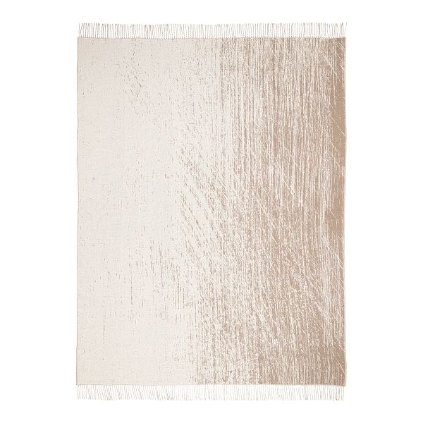 Kuiskaus blanket, grey - off white