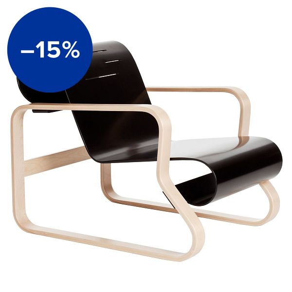 Aalto Armchair 41 "Paimio", black