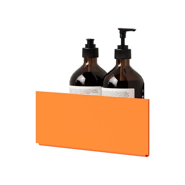 Scaffale da bagno Corner, arancione