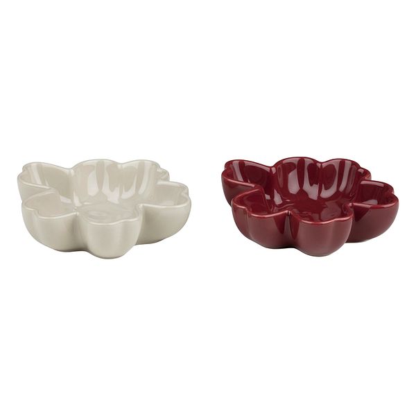 Unikko bowl, 11 cm, 2 pcs, burgundy - stoneware