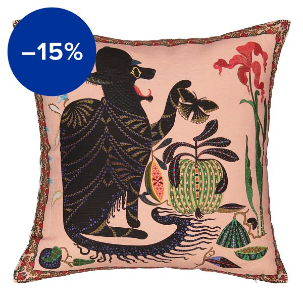Les Chats Monster tyynynpäällinen, pellava