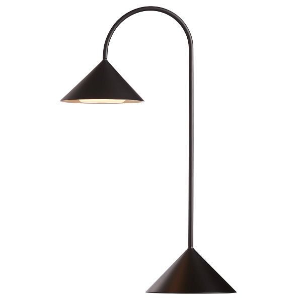 Grasp Portable table lamp, 47 cm, matt black