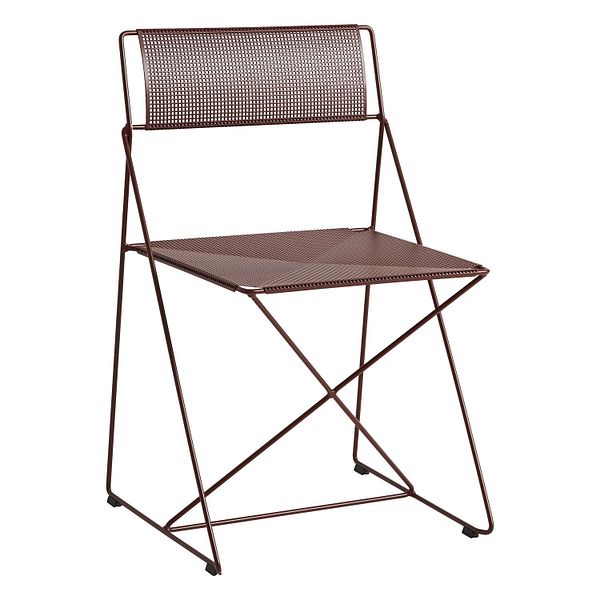 X-Line chair, iron red