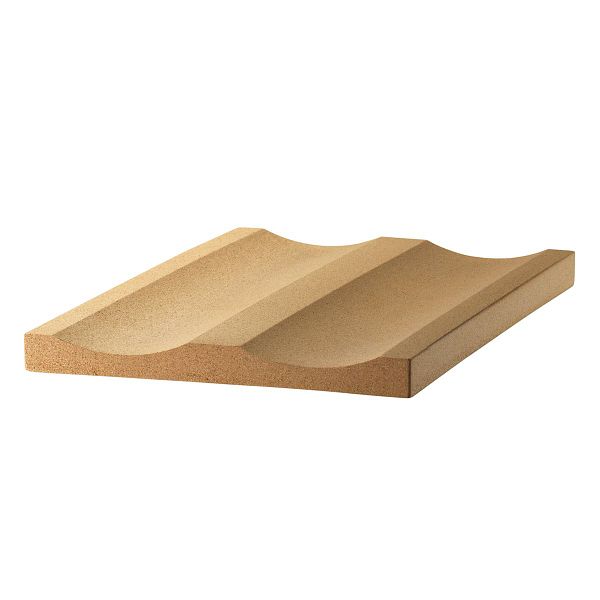 String bottle tray, cork, 2 pcs