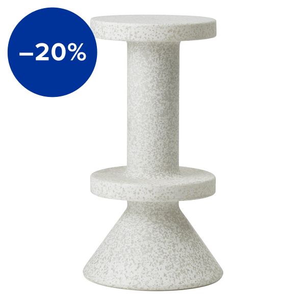 Bit barstool, 75 cm, white
