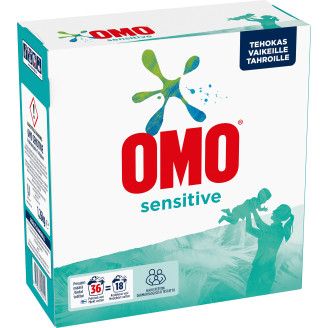 Pyykinpesujauhe Omo 1,26 kg Sensitive