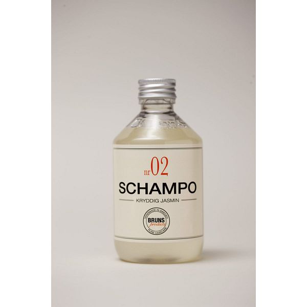 BRUNS Nr02 Spicy Jasmine Shampoo - Jasmiinishampoo, 330 ml