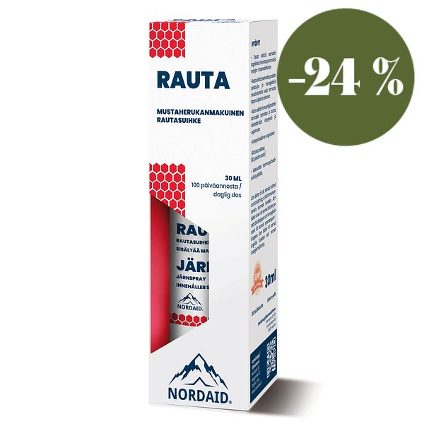 Nordaid Rautasuihke 30 ml