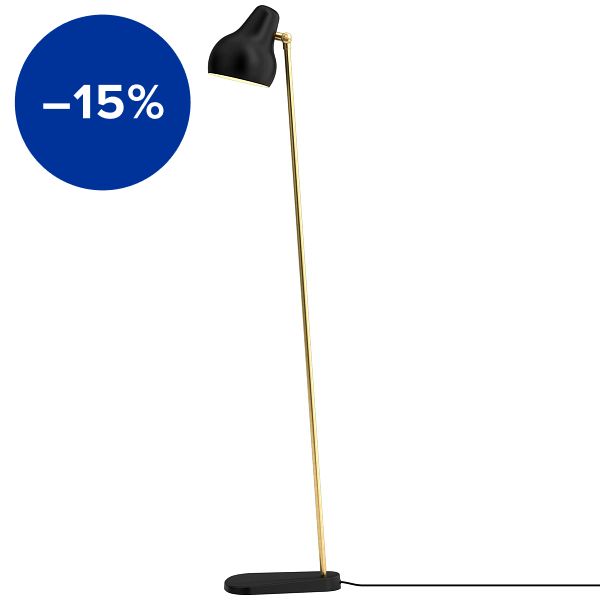VL38 floor lamp LED, black