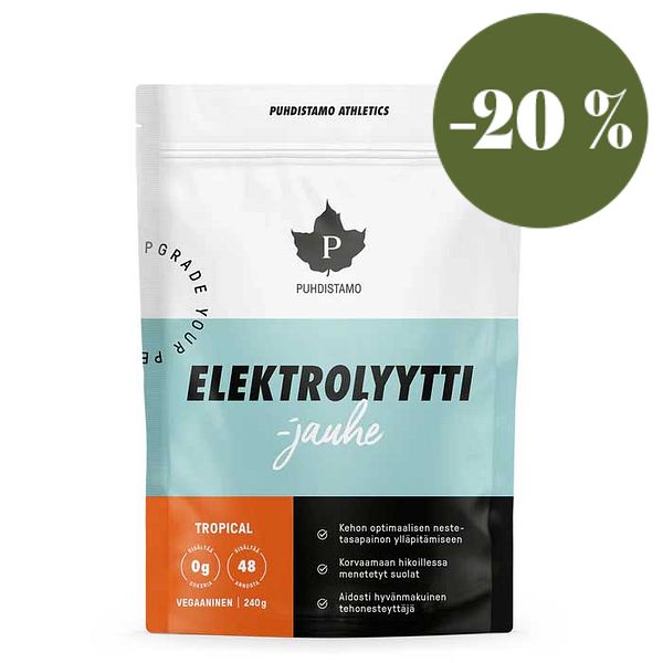 Elektrolyyttijauhe, Tropical 240 g